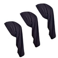 Unisex Spandex Braids & Dreadlocks Cap 3 Packed,Jumbo Satin Night Sleep Bonnet Hair Covers for Men Women
