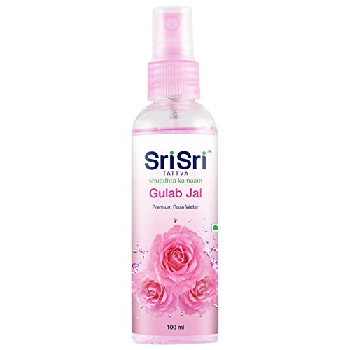 Sri Sri Tattva Gulab Jal, 100ml (Pack of 3)
