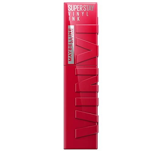 Maybelline Super Stay Vinyl Ink Liquid Lipstick Bundle - Longwear No-Budge Red Shades