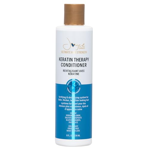 Keratin Hair Conditioner with Vitamins & Oils - 8 Oz for Strength & Shine