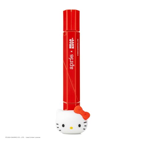 APR?S x Hello Kitty¢ç Omni Light, Gel-X UV LED Nail Lamp, Flash Curing Wand, Handheld or Standing Cordless Nail Lamp for Gel Nails