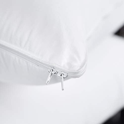 White Adjustable Goose Feather Pillow King Size - 3-in-1 Sleep Support