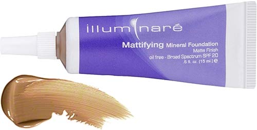 Matte Mineral Foundation SPF 20 - Oil-Free, Water-Resistant, Medium Coverage