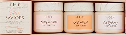 FarmHouse Fresh Shea Butter Skin Care Sampler - 3 Travel-Size Moisturizers