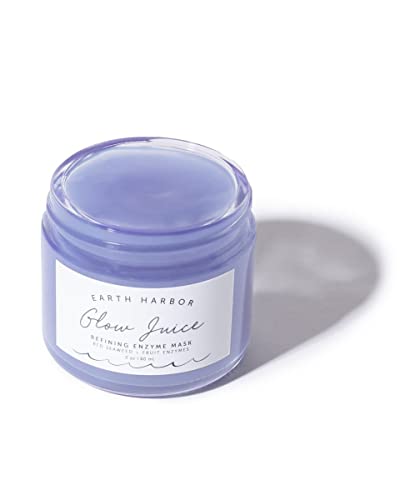Earth Harbor Glow Juice AHA/BHA Resurfacing Gel Mask 2 Fl Oz - Organic & Vegan