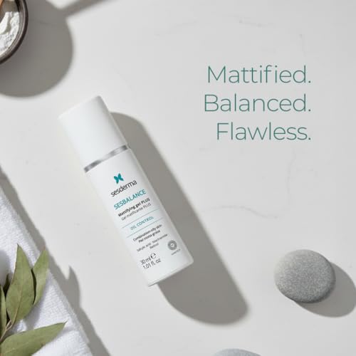 Sesderma SESBALANCE Mattifying Gel Plus | Acne-Prone Skin | Oil Control | Combination Skin, 1.0 fl oz