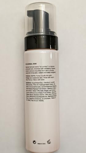 Jolie Papaya Enzyme Facial Cleanser - Deep Purifying & Hydrating Face Wash with Cucumber & Sage - 6.97 fl oz