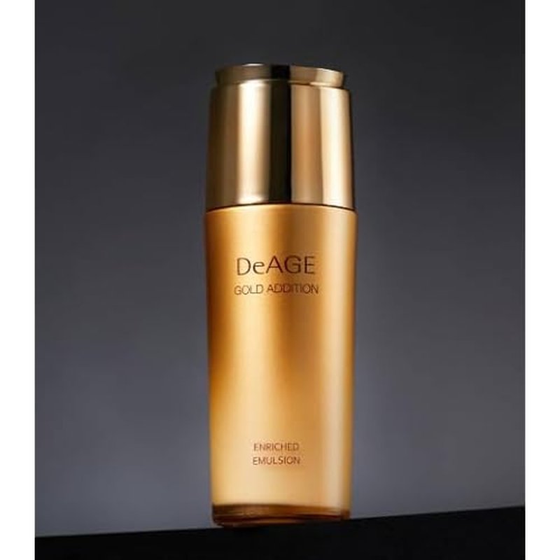 CHARMZONE DeAge Gold Addition Enriched Emulsion ? Nourishing Anti-Aging Face Emulsion with Gold & Botanical Extracts (110ml / 3.72 fl.oz)