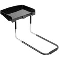 Height Adjustable Under Mattress Bedside Shelf - Black / Fits 6-10 Inch Mattresses