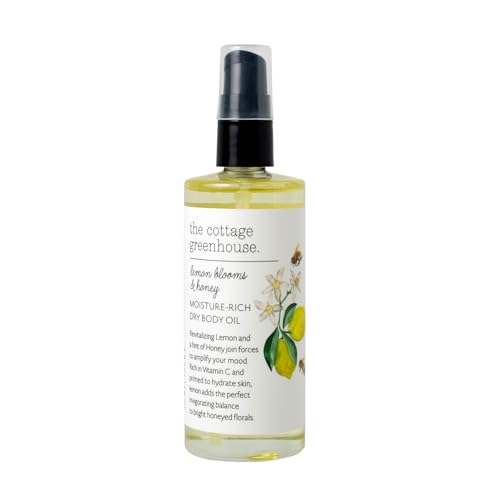 The Cottage Greenhouse Lemon Blooms & Honey Dry Body Oil 4 Fl Oz