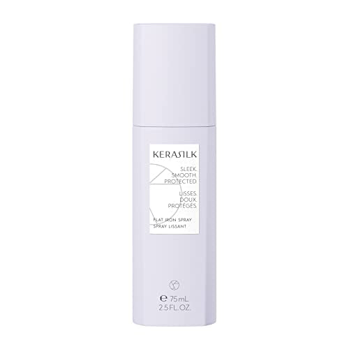 Heat Protectant Hair Spray for Flat Iron Styling - Humidity & Shine Boost, 75ml
