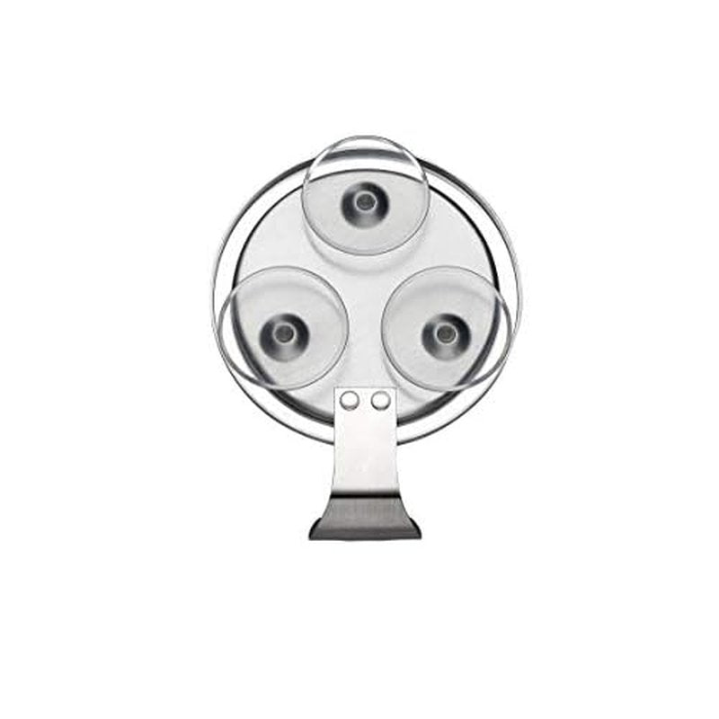 Ettori Shower Mirror Fogless for Shaving with Razor Holder, Powerful Lock Suction Fogless Mirror for Shower