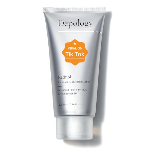 Firming Retinol Body Lotion for Crepey Skin & Keratosis Pilaris - 10.14 fl oz