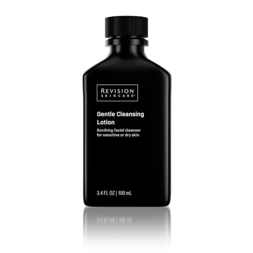 Gentle Cleansing Lotion for Sensitive Skin 3.4 Fl Oz - Fragrance Free, Soothing Facial Cleanser