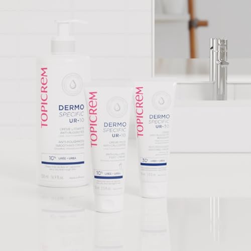 Topicrem UR-10 Anti-Roughness Body Cream 500ml Smoothing Moisturizer