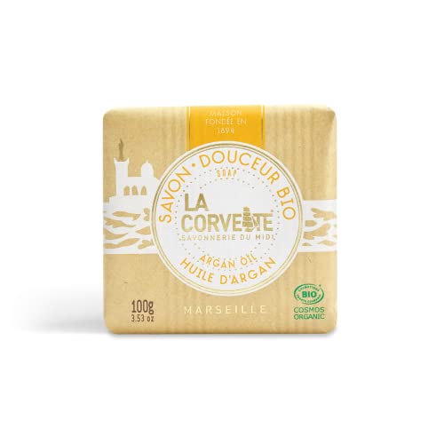 La Corvette organic soap bar - argan oil, 100g