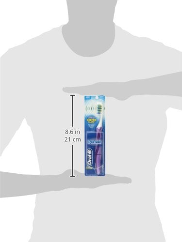 Oral-B Pulsar Soft Bristles Manual Toothbrush Pack of 2 - Deep Cleaning