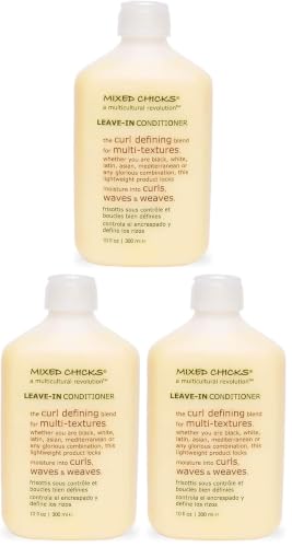 Mixed Chicks Curl Defining & Frizz Eliminating Leave-In Conditioner - 10 Fl Oz Pack of 3
