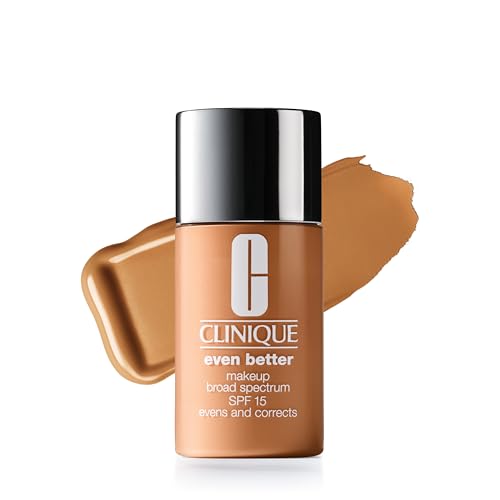 Clinique Even Better Liquid Foundation SPF 15 Medium, Warm-Neutral WN 98 – For Dry & Oily Skin