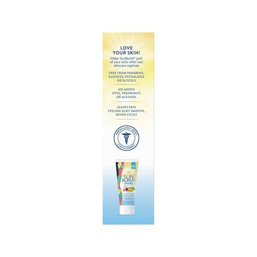 EMCW9 Ultra Hydrating Aloe Vera Gel by Sunburnt 6 Ounce,Clear,SUNB21006