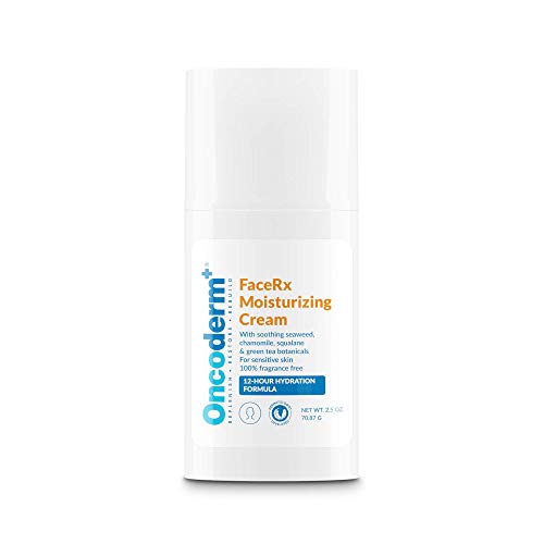 Oncoderm Chemotherapy Cream - FaceRx Moisturizing Chemo Cream. Skin Care for People Living with Cancer. Lotion for Cancer Patients. Designed by Oncologists and Dermatologists (2.5 Ounce)