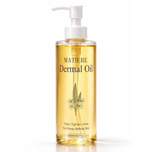 MATIERE Deep Hydrating Body Oil 150ml - Firming, Non-Greasy Moisturizer for Arms, Belly, Thighs, & Crepey Skin - Includes 1 pc