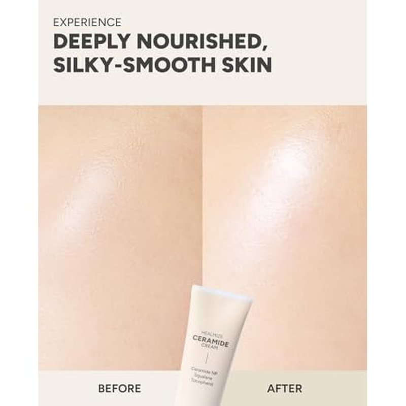 Ceramide Cream | Korean Skin Care Moisturizer for Face & Hand & Body | Ceramide Moisturizer for Skin Repair | Hydrating Cream for Deep Moisture & Body Care