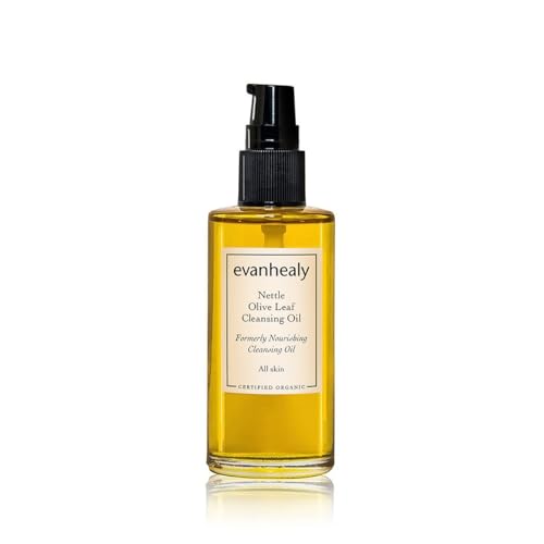 Nettle Olive Leaf Cleansing Oil - Organic Gentle Face Oil for Sensitive Skin
