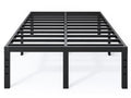 QEROMY Full Size Bed Frame - 18 Inch Sturdy Platform Bed with Storage