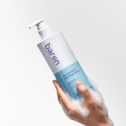 Baren Salicylic Acid Body Wash - Sensitive Skin Korean Cleanser 16.9oz - Variation 1
