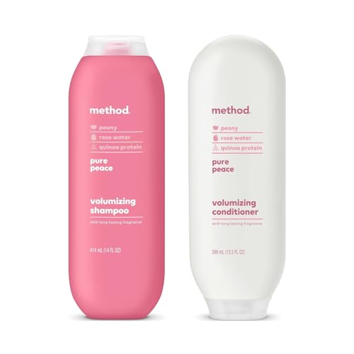 Method Pure Peace Volumizing Shampoo & Conditioner Set - Enhance Fullness & Tranquility