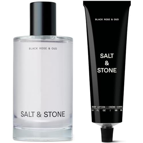 Salt & Stone Body Mist + Body Lotion Bundle | Black Rose & Oud