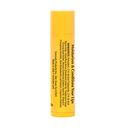 Cococare Cocoa Butter Lip Balm Set - 24 Pieces, Moisturizing Lip Care