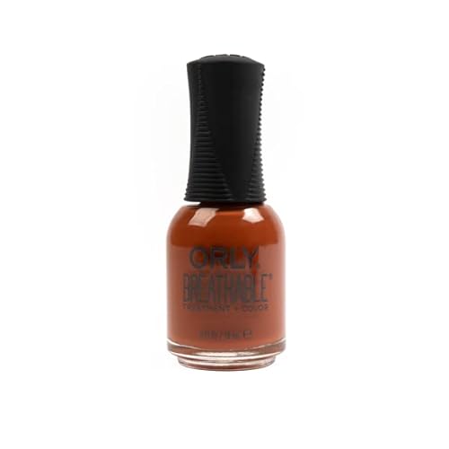 Orly Nail Polish 'Sepia Sunset' | Russet Brown Creme Nail Lacquer from FLAWLESS Breathable Collection | 0.6 fl oz