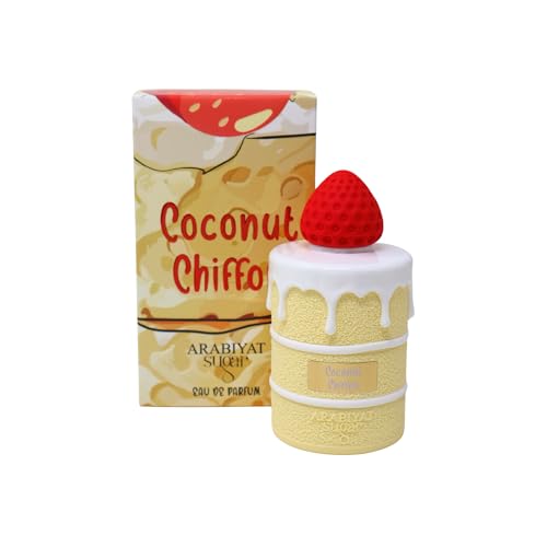 Arabiyat Sugar Coconut Chiffon Eau De Parfum 3.4 Fl Oz - Coconut & Vanilla Fragrance