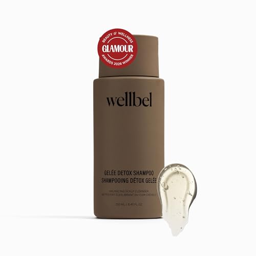 WELLBEL Gelée Detox Shampoo - pH-Balanced Scalp Exfoliating Hair Wash for Color-Treated Hair