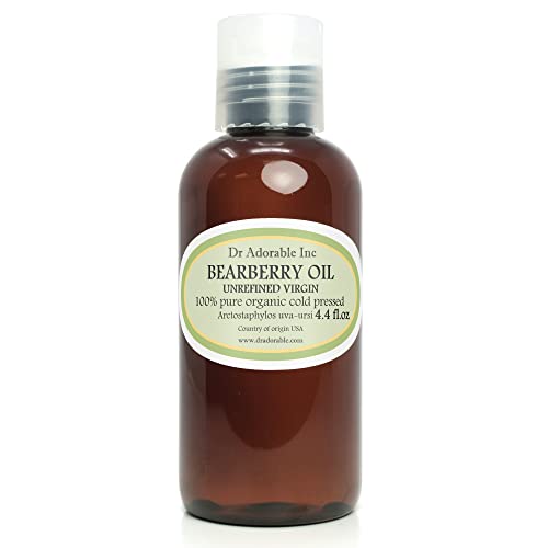 Organic Bearberry Seed Oil - Cold Pressed Skin Nourishing Oil - 4 oz