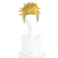 Blond Enjin Cosplay Wig for Adults - Spiky Short Synthetic Costume Hair
