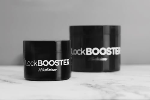 EdgeBooster Style Factor Lock Booster for Locs Twists & Braids - Natural 10 Fl Oz