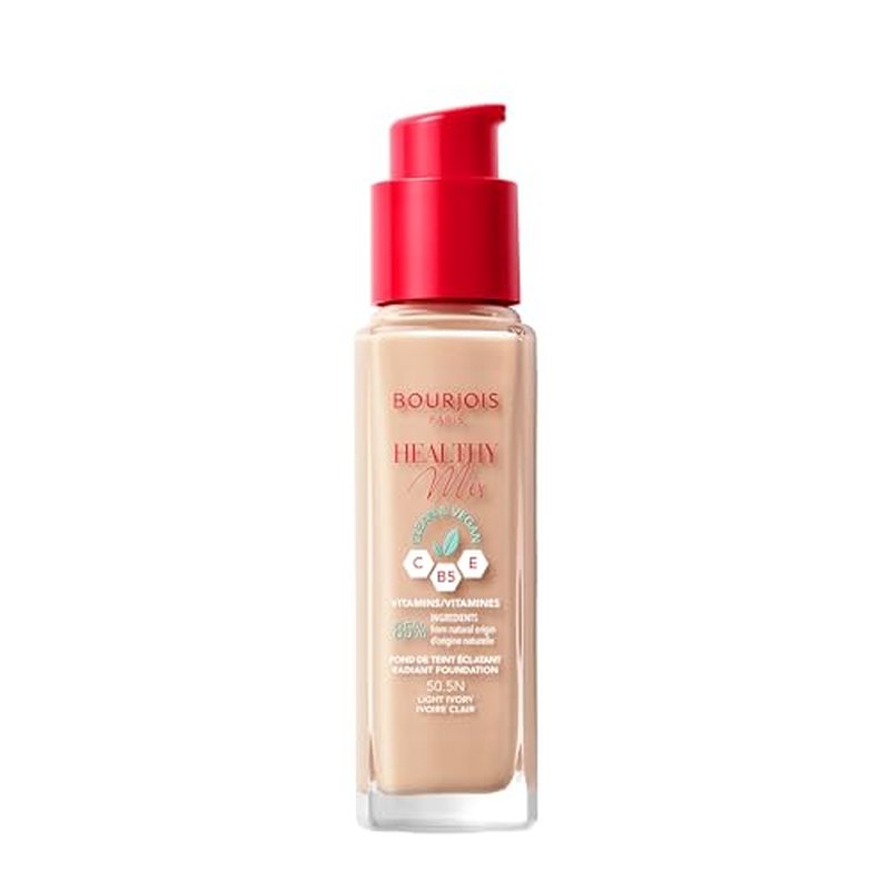 Bourjois Healthy Mix Clean and Vegan Foundation 30ml - 50.5N Light Ivory