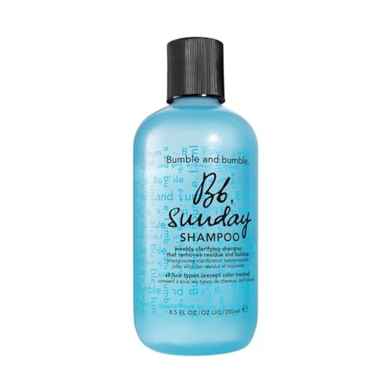 Bumble and bumble. Sunday Weekly Clarifying Shampoo | Removes Residue, Excess Oil + Pollutants | Color Safe | Curly, Wavy, Straight