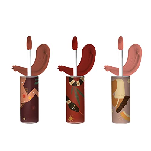Cruelty-Free Long-Lasting Lipstick with Velvet Finish & Unique Cap Design