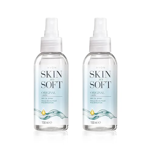 Avon Skin So Soft Original Dry Oil Spray 150ml – 2 Pack