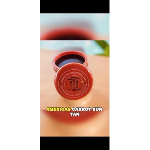 ORIGINAL Natural Tanning Cream - Fast Tanning Enhancer with Carrot & Henna for Beach & Sun Bed - Deep Golden Tan, Moisturizing Browning SPF 0