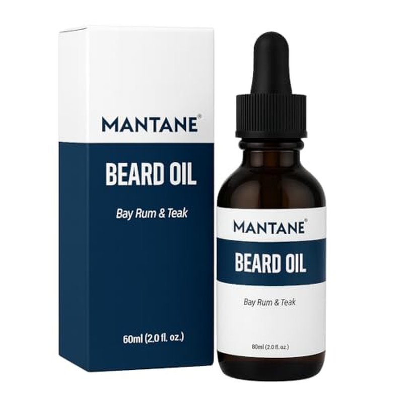 Beard Oil - Anti-Itch Conditioner & Moisturizer - Premium Crafted Formula inc. Argan, Jojoba & Almond Oils - 2oz