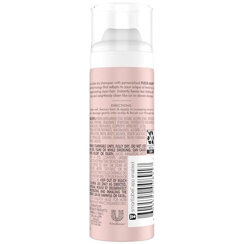 Nexxus Dry Shampoo Travel-Size 3-Pack - Oil Control, Invisible Clean, Rose & Waterlily Scent