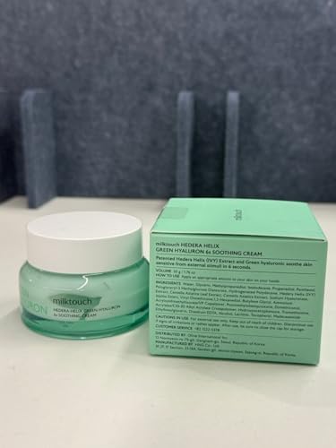 Hydrating Gel Moisturizer for Sensitive Skin - 6-Second Soothing Cream with Hyaluronic Acid & Centella