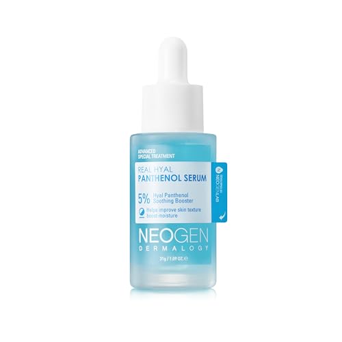 Hyaluronic Acid Face Serum with Panthenol - 8 Types of Moisturizing & 10 Vitamins, 31g