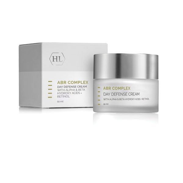 HL Holy Land Cosmetics ABR Complex Day Defense Face Cream with AHA BHA Vitamin C 1.7oz