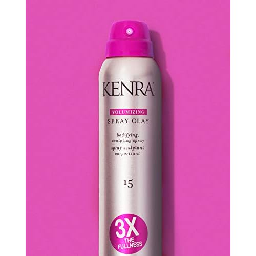 Kenra Volumizing Spray Clay 15 | Bodifying, Fullness Spray | 3X The Fullness | Medium Hold | Provides Texture & Volume With A Long-Lasting Finish | All Hair Types